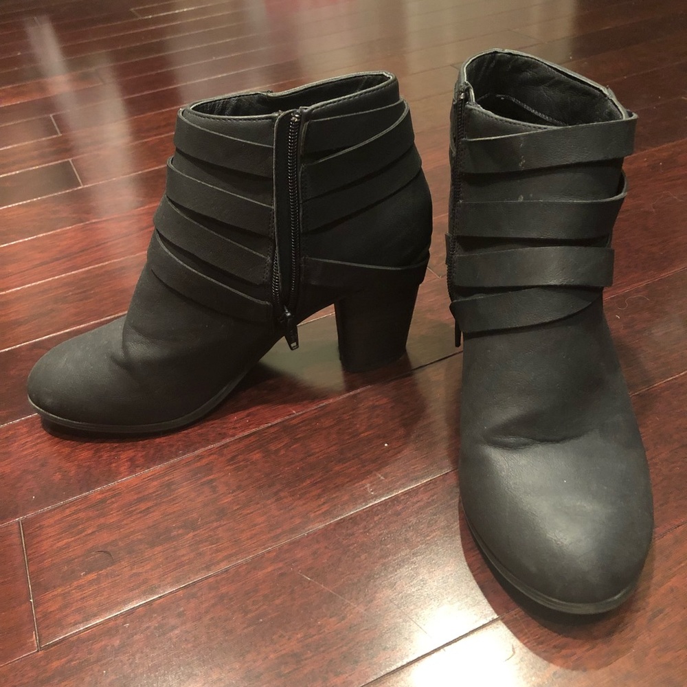 Black booties